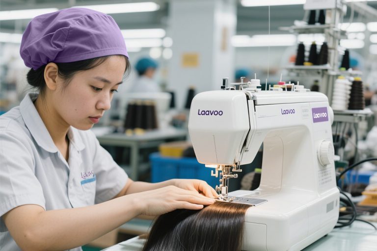 How_to_made_laavoo_human_hair_extensions