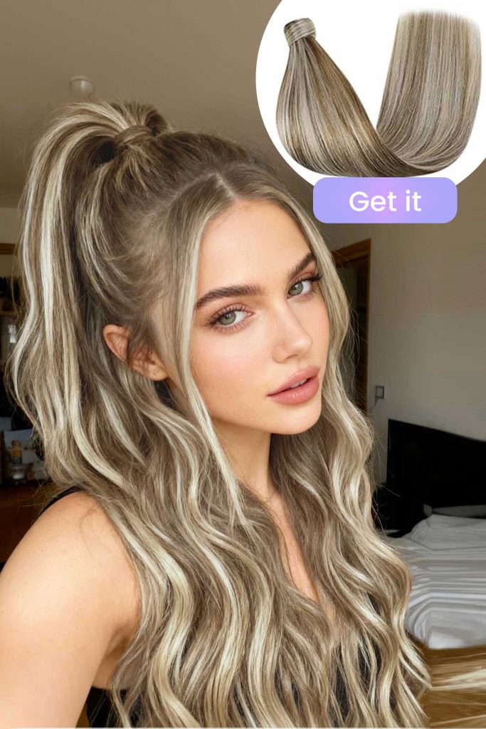 Ponytail hair extensions824